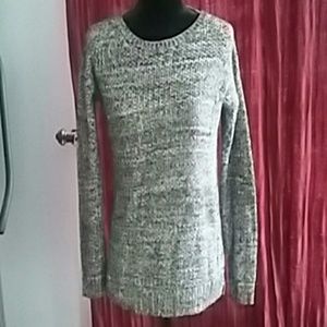 Black and white sweater